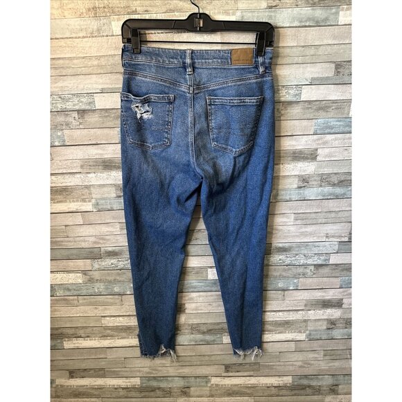 Women’s Maurice’s Mom Jeans Distressed Medium Wash Size 2 - Picture 11 of 16